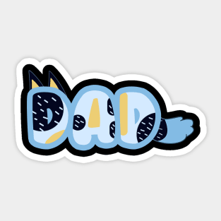 Dad Logo Sticker